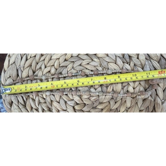 VINTAGE OWL WOOD CARVED NECKLACE 22in - Picture 7 of 10